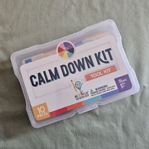 NEW Calm Down Tool Kit 10 Pieces Ages 5+ Children's Kit Carson Dellosa Education